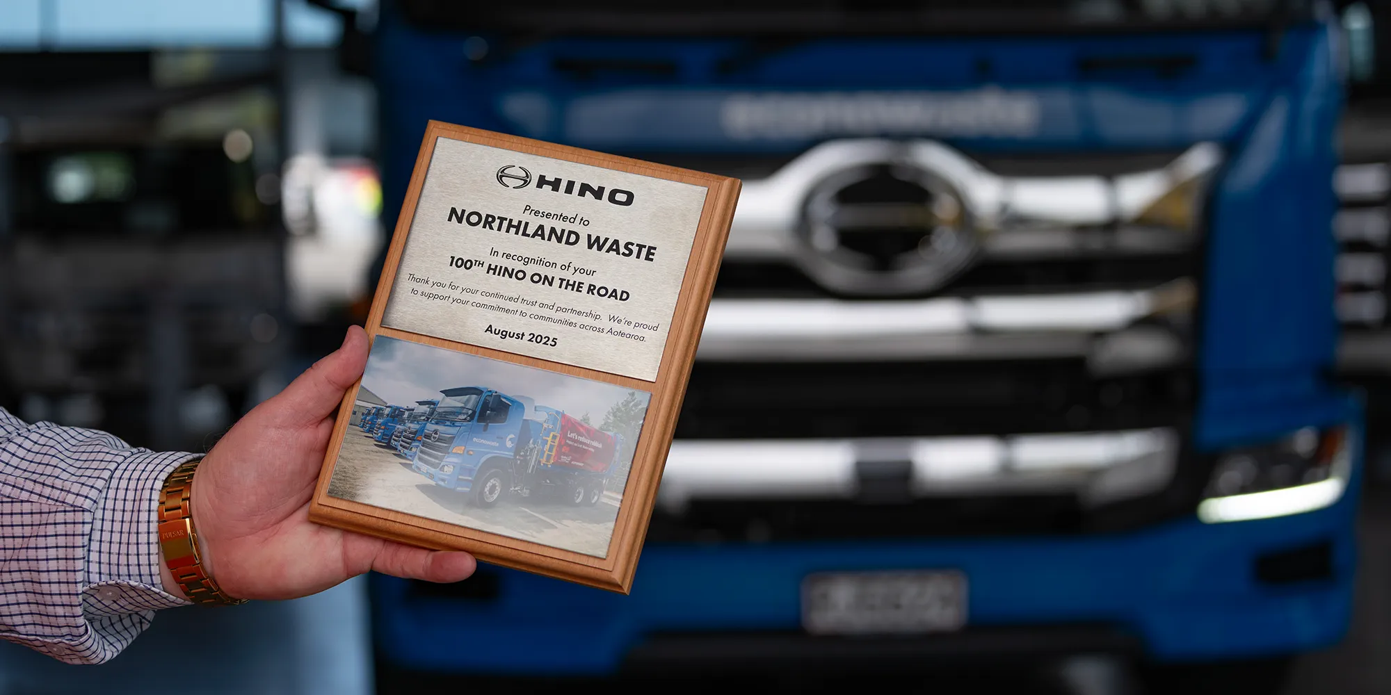 Northland Waste Celebrates 100th Hino