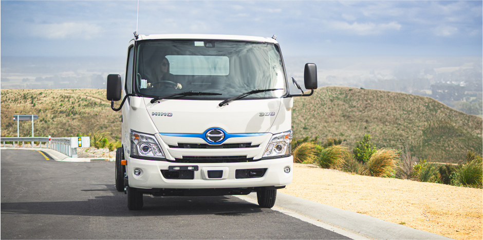 Hino 300 Series Hybrid-Electric truck