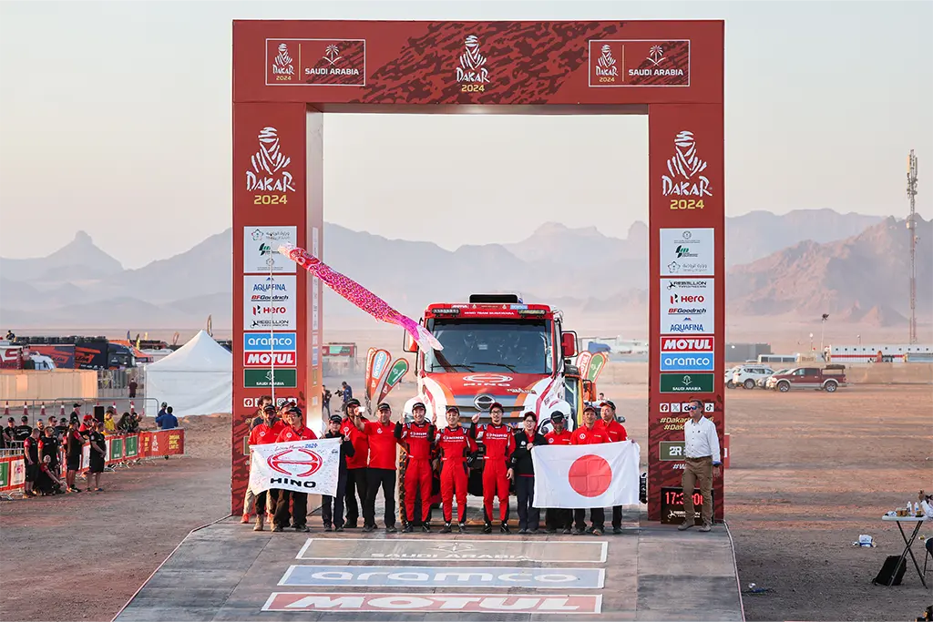 Dust & Glory: Sixth For Hino In 2024 Dakar Rally