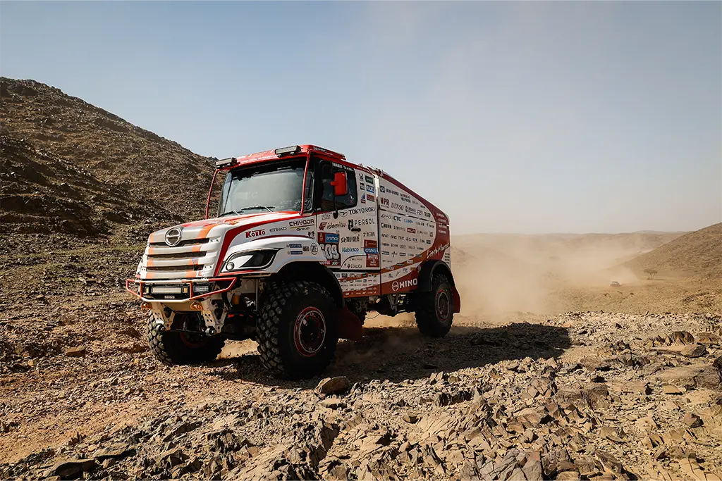 Dust & Glory: Sixth For Hino In 2024 Dakar Rally